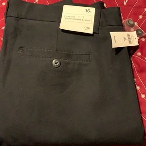 Black Gap Pants Size 16R New, never worn.